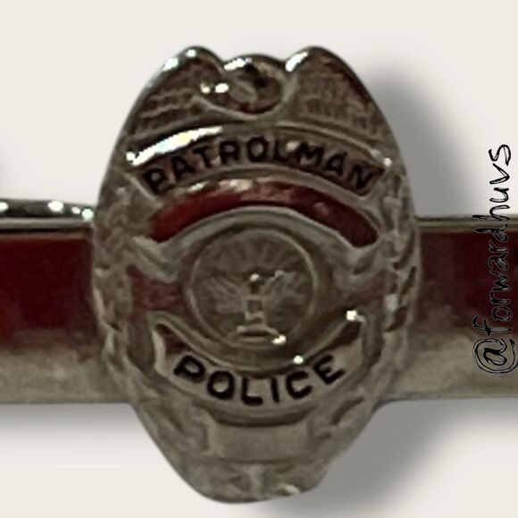 Bundle Sale 3 for $15 | Patrolman Police Tie Clip – Shield Emblem – Law Enforcem - Picture 6 of 8